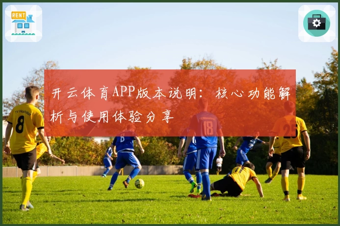 开云体育APP版本说明：核心功能解析与使用体验分享